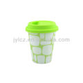 new design ceramic clear travel mugs